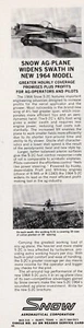 1964 Snow S-2C AG (Crop Dusting) Aircraft Ad 18.06.2025w - Bild 1 von 1