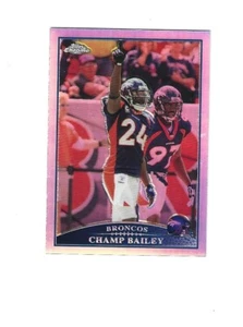 Topps Chrome Refractors #TC11 2009 Champ Bailey Denver Broncos - Imagen 1 de 2