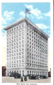 Postcard - Clift Hotel, San Francisco CA - Postally Used - Picture 1 of 2