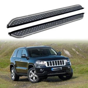 2PCS Running Board fits for Jeep Grand Cherokee 2011-2021 Side Step Nerf Bars - Picture 1 of 6