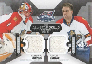 2015-16 SP Game Used  All-Star Skills Dual Jersey #5 Roberto Luongo/Aaron Ekblad - Picture 1 of 2
