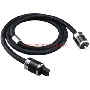 1PC PS-950-18 power cable wire carbon fiber American standard plug 2M - Photo 1/4