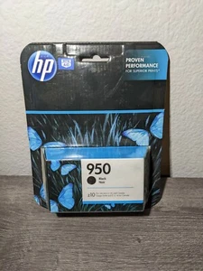 Genuine HP 950 Black Ink Cartridge NEW In Original Package EXP: AUG 2020 - Picture 1 of 3