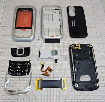 Original Nokia 6111 Full Cover Black  NEW EOL ITEM - Image 1 of 2