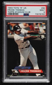 1993 Topps Stadium Club Toys R Us Box Set Frank Thomas #66 PSA 9 MINT HOF