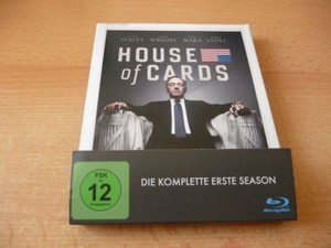 Blu Ray Box House of Cards - Die komplette erste Season - 2013 - Kevin Spacey