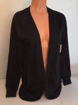 GAP Maternity Black Sweater. Open Front. Size XS. NEW. - Image 1 of 4