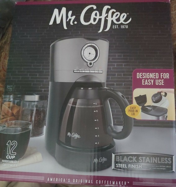 Mr. Coffee 4-Cup Programmable Coffee Maker - Black - CGX5 NIB Photo Related