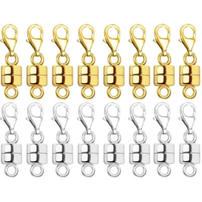 Cierre magnético para collar, cierres magnéticos para collar y cierres para cuello de pulsera Foto 1 de 4