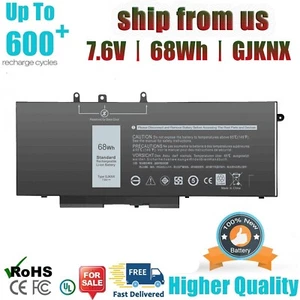 GJKNX BATTERY FOR DELL Latitude 5490 5491 5580 5590 5591 5480 5580 5280 US 68Wh - Picture 1 of 9