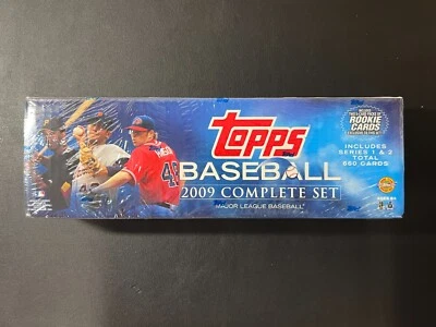 2009 Topps MLB Baseball Card Complete Set Series 1 & 2 Factory Sealed! - Изображение 1 из 4