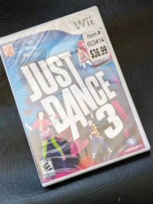Just Dance 3 Nintendo Wii 2011 Still Sealed Brand New - Image 1 of 4