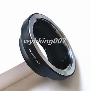 Pentax 645 PK645 Lens to Nikon AI F Mount Adapter D750 D90 D80 D7100 D3200 D300 - Picture 1 of 1