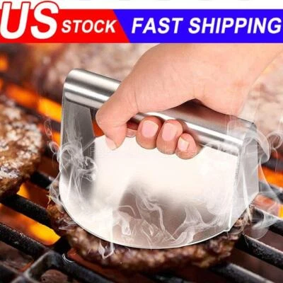 Prensa de hamburguesas rellenas antiadherentes de 5,5 pulgadas para hacer moldes para hamburguesas deslizadores barbacoa Foto 1 de 4