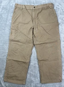 Carhartt Carpenter Pants 40x27 Men's Original Fit B151-DKH Work Duck Canvas cc - Picture 1 of 10