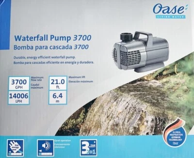 OASIS - AGUA VIVA - Bomba Cascada 3700 GPH - NUEVO - ¡ENVÍO RÁPIDO! Foto 1 de 4