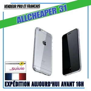 COQUE TRANSPARENTE  SILICONE SOUPLE IPHONE 7 8 X XS 11 1PRO 6S 6S+ 6 & 6 PLUS  - Imagen 1 de 27
