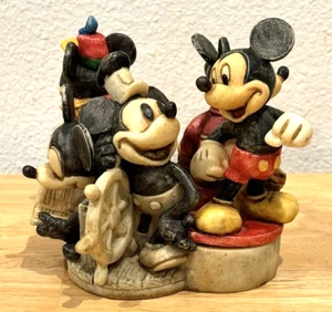 RARE HTF DISNEY HARMONY KINGDOM FOREVER MICKEY MOUSE FIGURINE TRINKET BOX LE 500 - Picture 1 of 12
