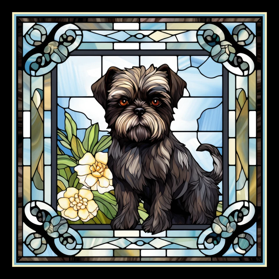 Affenpinscher Dog Large Refrigerator Magnet - Image 1 of 1