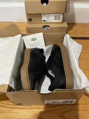 Zapatillas bajas Ugg T Rennon para niños pequeños - Negro Tostado TALLAS 7X2, 8, 10 11 Foto 1 de 4