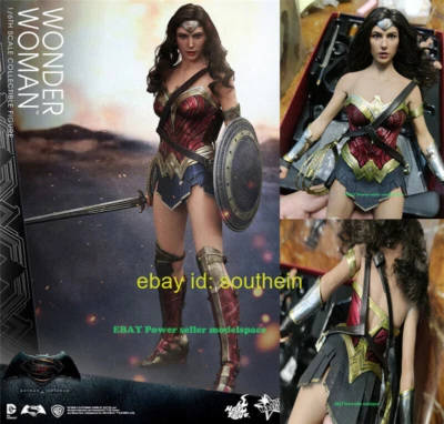 HOTTOYS HT 1/6 MMS359 Batman vs Superman Wonder Woman Action Figure - Image 1 of 4