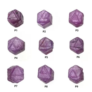 Natural RECORD KEEPER RUBY Gemstone Crystal Triangle Formative Specimen 1pc - Picture 1 of 10