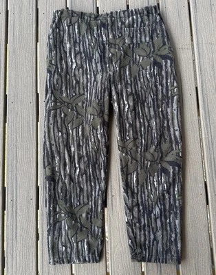 VTG Walls MENS XL 38-42 RealTree Trebark Polartuff Camo Fleece Hunting Pants - Image 1 of 4