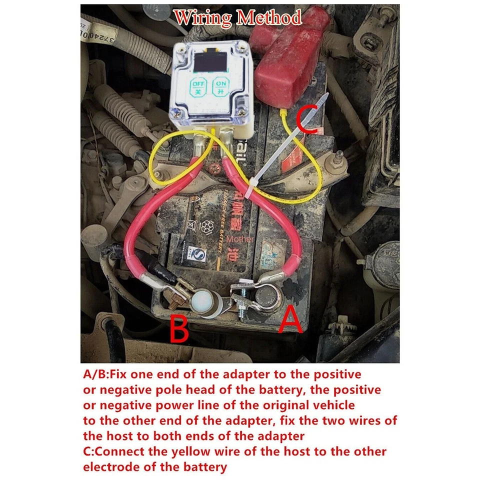 Пульт дистанционного управления выключатель главный выключатель изолятор автомобильный аккумулятор отключение питания - Изображение 1 из 4