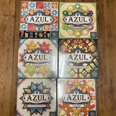 Lote de 6 NUEVOS juegos de mesa - Azul Queens Garden Michael Kiesling y más precintados Foto 1 de 4