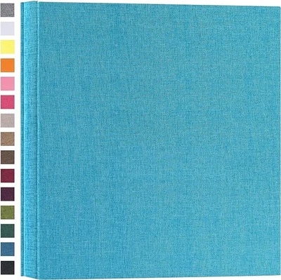 Álbum de fotos para 600 fotos 10x15 см, tapa de lino, gran capacidad, идеальный пара - Изображение 1 из 4