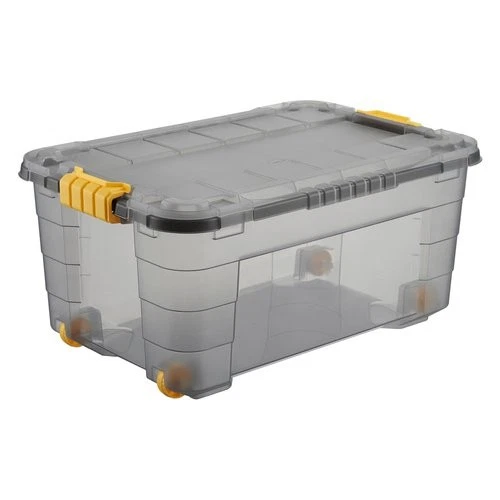 Tontarelli Contenitore (40Lt) con ruote 4UP Trasparente fumè 8034936AEUM05 - Immagine 1 di 1