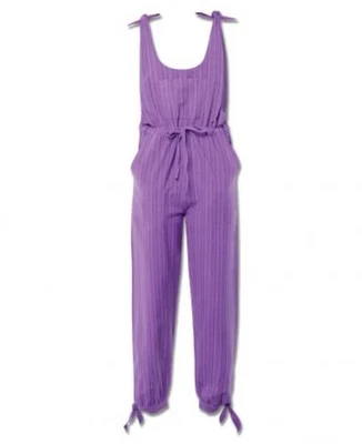 Mono Soul Flower M púrpura a rayas hippie boho chic 100 % algodón, 2XL Foto 1 de 4