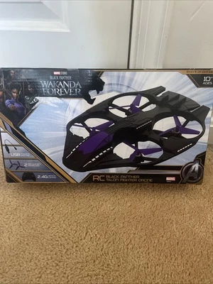 Wakanda Forever™ R/C Black Panther Talon Fighter Drone Toy (Never Been Used) - Image 1 of 4