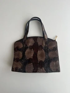 GUCCI By Tom Ford Leather Handbag Old Gucci Tom Ford era  about 1998~ from JAPAN - Picture 1 of 5