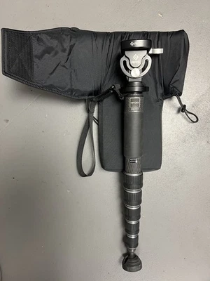 Gitzo GM4562 Series 4 Carbon Fiber Monopod w/Really Right Stuff Monopod head - Image 1 of 4