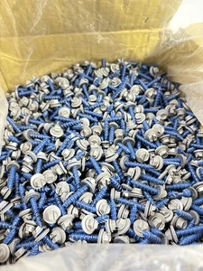 2.000 UltraCon Betonschrauben 1/4 x 1-1/4 HWH Sechskantkopf-Dichtscheibe schiefergrau - Bild 1 von 5