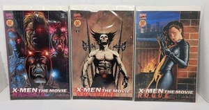 Juego completo de 3 cómics de X-MEN The Movie Precuela Dynamic Forces con certificado de autenticidad - Imagen 1 de 7