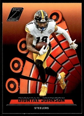 2020 Panini Zenith Diontae Johnson Toledo Rockets #37 - Image 1 of 2
