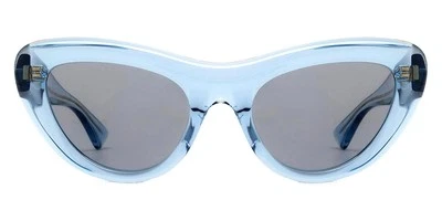 Gafas de sol Bottega Veneta BV1282S para mujer azul claro 53 mm nuevas 100 % auténticas Foto 1 de 4