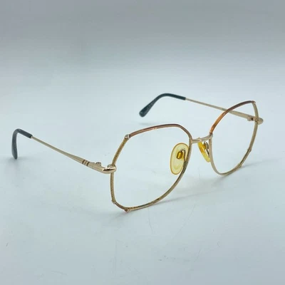 ZYLOWARE Sophia Loren M8 206 Vintage Eyeglass Frames Gold Octagon Style Women - Image 1 of 4