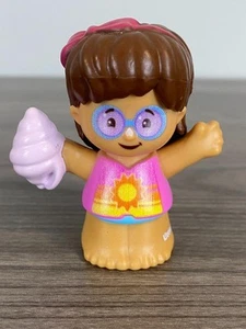 Fisher Price Little People Mia Girl Beach Friendship Friend Shell - Picture 1 of 3