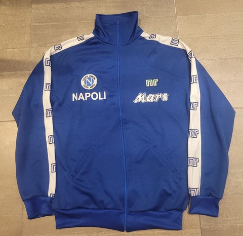 Jacket Napoli Ennerre reissue Maradona Large Cover