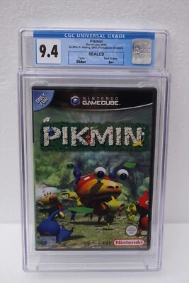 CGC 9.4 A++ Pikmin (GameCube, 2002) PAL Portugeuse Variant -New - Sealed- RARE - Image 1 of 4