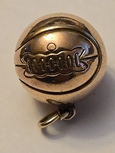 GOLD FILLED BASKETBALL CHARM VINTAGE 1952 - Picture 1 of 5