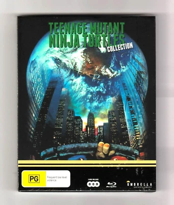 Teenage Mutant Ninja Turtles: 3-Movie Collection Blu-ray - Brand New & Sealed - image 1 of 2