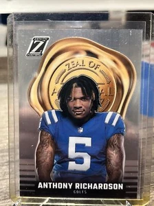 2023 Panini Zenith Anthony Richardson Zeal of Approval Colts Rookie QB RC - Picture 1 of 2