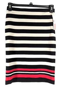 Elle women's multicolor stripe skirt 2 City Chic - Picture 1 of 6