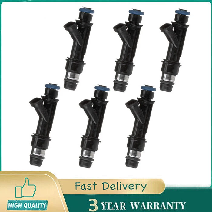 Set of 6 Fuel Injector FJ313 For 2002 -2005 Buick Lesabre Park Avenue 3.8L V6 - Image 1 of 4