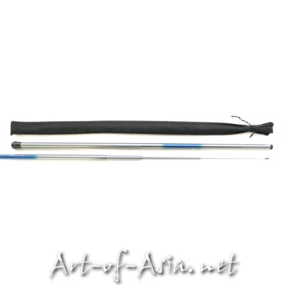 GFK-Teleskopstange / Fahnenmast für Balifahnen und Flaggen, inkl. Rundbogen - Bild 1 von 2