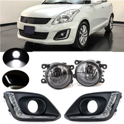 1 juego de luces antiniebla delanteras de conducción diurna para Suzuki Swift 2014-2016 Foto 1 de 4